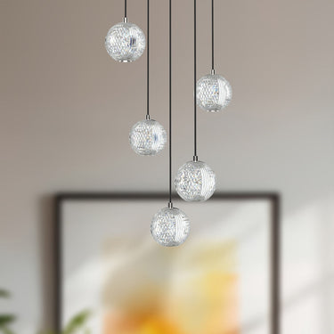 Alora Marni LED Multi Pendant 5 Head - Crescent Harbor