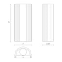 Alora Martine 2 Light Wall/Vanity Light - Crescent Harbor