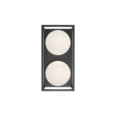 Alora Mood Amelia EW519213BK 13 Inch Exterior Wall Sconce