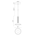 Alora Mood Arden PD616109 9 Inch (With Shade) LED Pendant 5