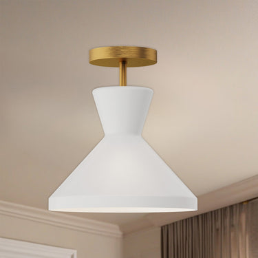 Alora Mood Betty SF473710 10 Inch Semi-Flush Mount 1