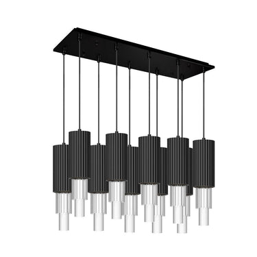 Alora Mood Bordeaux 4-in 10 Head Multi Pendant 1