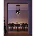 Alora Mood Bordeaux 4-in 13 Head Multi Pendant 2