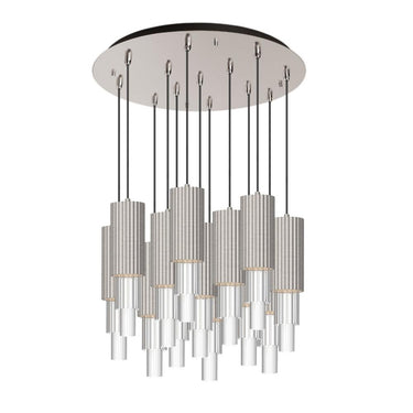Alora Mood Bordeaux 4-in 13 Head Multi Pendant 