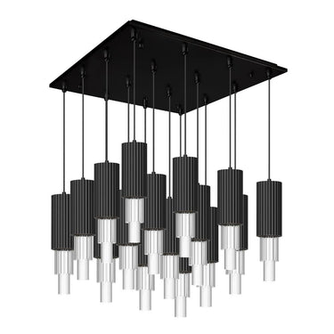 Alora Mood Bordeaux 4-in 16 Head Multi Pendant 1