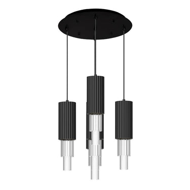 Alora Mood Bordeaux 4-in 5 Head Multi Pendant 1
