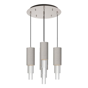 Alora Mood Bordeaux 4-in 5 Head Multi Pendant 