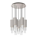 Alora Mood Bordeaux 4-in 9 Head Multi Pendant 