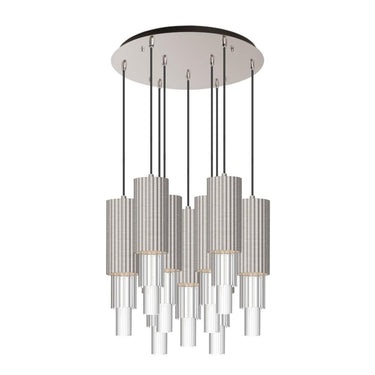 Alora Mood Bordeaux 4-in 9 Head Multi Pendant 