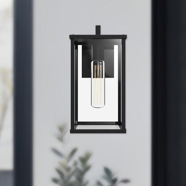 Alora Mood Brentwood EW652505BKCL 12 Inch Exterior Wall Sconce 3