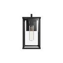 Alora Mood Brentwood EW652505BKCL 12 Inch Exterior Wall Sconce