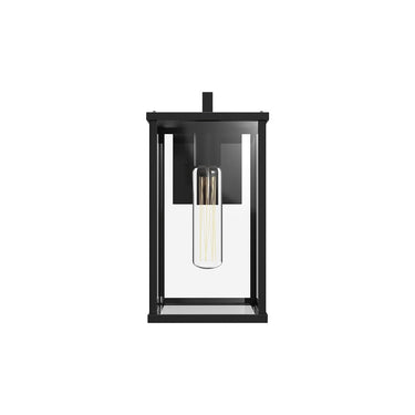 Alora Mood Brentwood EW652505BKCL 12 Inch Exterior Wall Sconce