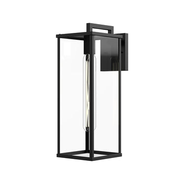 Alora Mood Brentwood EW652707BKCL 17 Inch Exterior Wall Sconce 1
