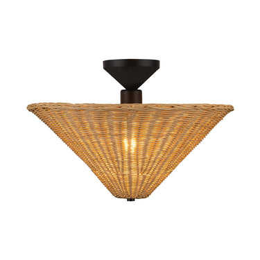 Alora Mood Bridgette SF497016 16 Inch Semi-Flush Mount 19