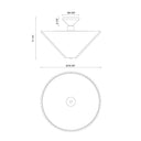 Alora Mood Bridgette SF497016 16 Inch Semi-Flush Mount 5