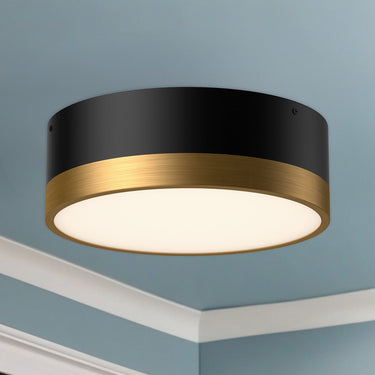 Alora Mood Brisbane FM556212 12 Inch Flush Mount 1