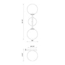 Alora Mood Cassia WV549220 20 Inch Wall/Vanity Light 5