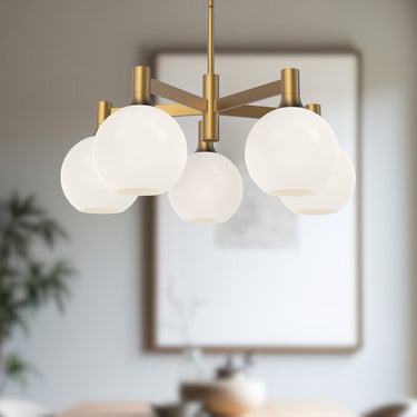 Alora Mood Castilla CH506129 29 Inch Chandelier 6