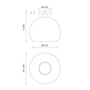 Alora Mood Castilla FM506312 12 Inch Flush Mount 1