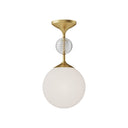 Alora Mood Celia SF415308 8 Inch Semi-Flush Mount