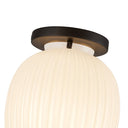 Alora Mood Cherise SF579107 7 Inch Semi-Flush Mount 7