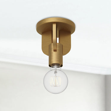Alora Mood Claire SF607001 5 Inch Semi-Flush Mount 1