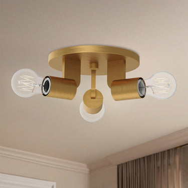 Alora Mood Claire SF607003 10 Inch Semi-Flush Mount 1