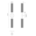 Alora Mood Colby WV491223MBTJ 23 Inch Wall/Vanity Light 5