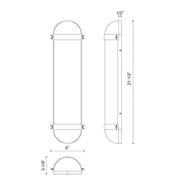 Alora Mood Cyrus VL539221 6 Inch Vanity Light 2