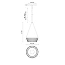 Alora Mood Daphne PD633107 7 Inch Pendant 6