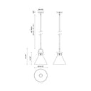Alora Mood Emerson PD412511 11 Inch Pendant 2