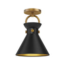 Alora Mood Emerson SF412009 9 Inch Semi-Flush Mount 3