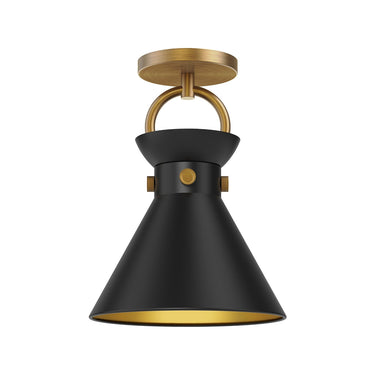Alora Mood Emerson SF412009 9 Inch Semi-Flush Mount 3