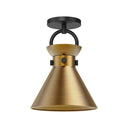 Alora Mood Emerson SF412009 9 Inch Semi-Flush Mount 5