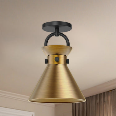 Alora Mood Emerson SF412009 9 Inch Semi-Flush Mount 6