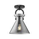 Alora Mood Emerson SF412509 9 Inch Semi-Flush Mount 9