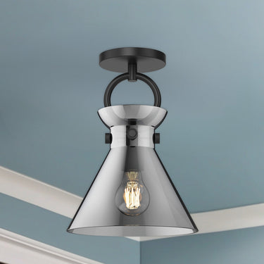 Alora Mood Emerson SF412509 9 Inch Semi-Flush Mount 10