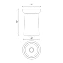 Alora Mood Emil FM542007 7 Inch Flush Mount 2