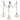 Alora Mood Farrah MP651312 3-Light Multi Pendant 6