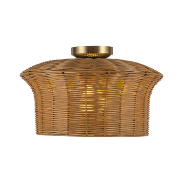 Alora Mood Kai SF641016 16 Inch Semi-Flush Mount
