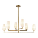 Alora Mood Krysta CH424135 35 Inch Chandelier