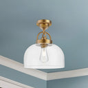 Alora Mood Lancaster SF461101 12 Inch Semi-Flush Mount 1