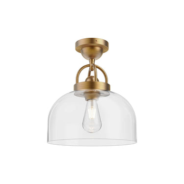Alora Mood Lancaster SF461101 12 Inch Semi-Flush Mount