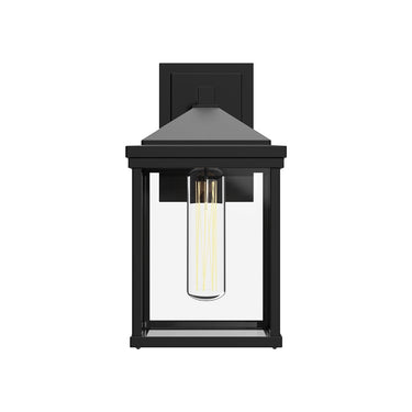 Alora Mood Larchmont EW552009BKCL 9 Inch Exterior Wall Sconce 1