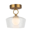 Alora Mood Leota SF443308 8 Inch LED Semi-Flush Mount 1