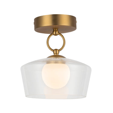 Alora Mood Leota SF443308 8 Inch LED Semi-Flush Mount 1