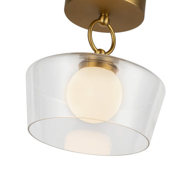 Alora Mood Leota SF443308 8 Inch LED Semi-Flush Mount 2