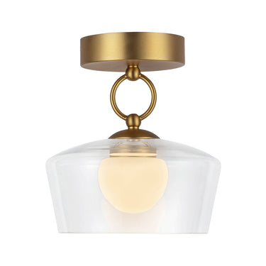 Alora Mood Leota SF443308 8 Inch LED Semi-Flush Mount
