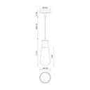 Alora Mood Marcel PD464001 4 Inch Pendant 2