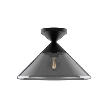 Alora Mood Mauer 12-in Semi-Flush Mount 